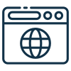 Icon representing white-label solutions for real estate document preparation