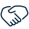 Icon representing compliance support solutions for real estate document preparation needs