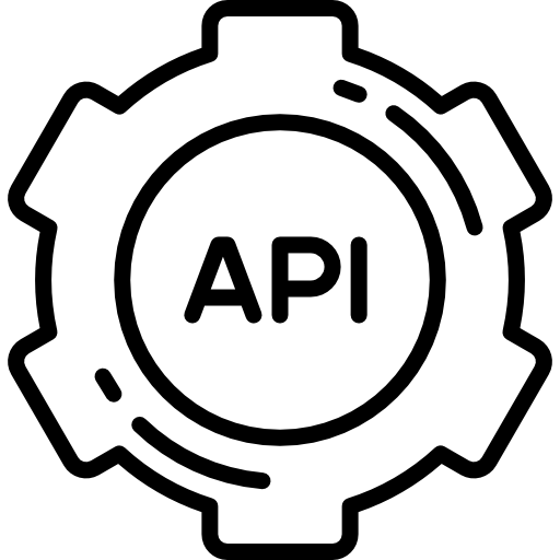 API integration icon for document ordering
