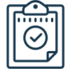 Icon representing commitment to excellence in document preparation