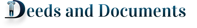 Deeds and Documents logo header